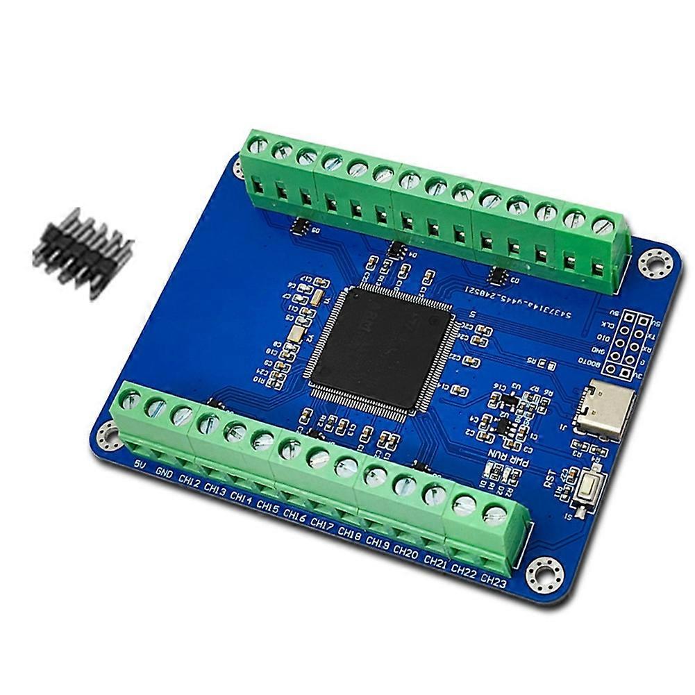 Stm32f407zet6 24-kanal 12-bit Abtastmodul, Analog-digital-wandler, Datenerfassungsmodul Mit Typ-c-schnittstelle