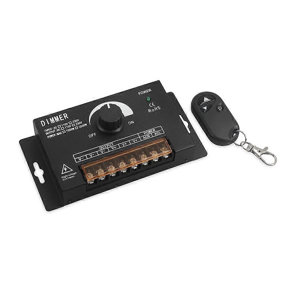 220 V Ac, 2500 W Led-schalter, Stufenloser Dimmer (0-) Für Monochrome Led-streifen, Helligkeitsregler