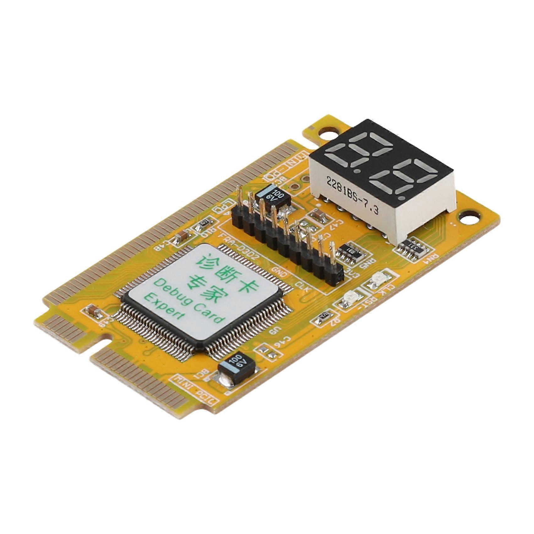 2-stellige Mini-pci/pci-e-lpc-post-analysator-tester Für Laptop-diagnosekarte
