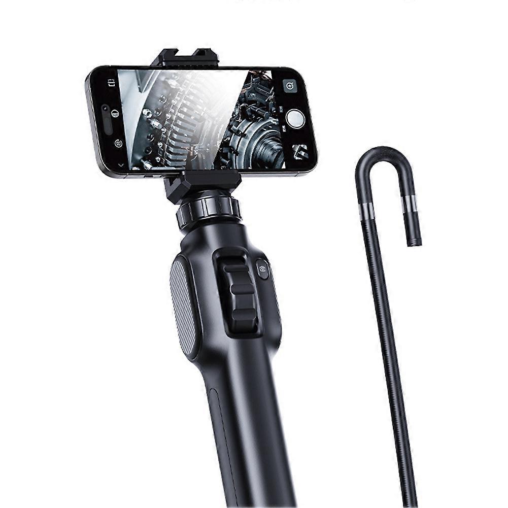 Industrielles 2-megapixel-endoskop Für Die Fahrzeuginspektion, 360° Drehbare Mini-kamera Mit 8 Leds Für Smartphones