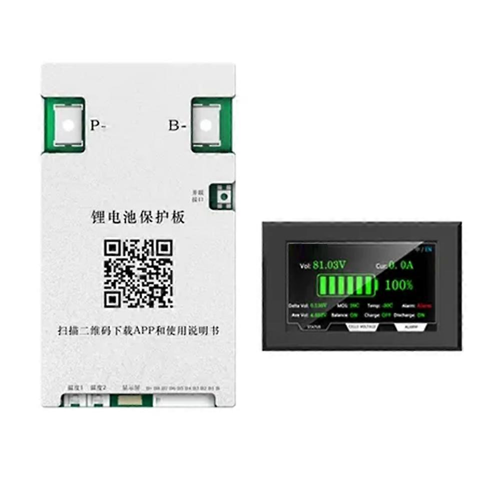 Jk-b1a8s10p+4,3"-bildschirm, 200a Lifepo4-li-ionen-akku, Aktiver Balancer, Intelligentes Bms, 4s-8s 12v/24v, Aktiver Ausgleichsstrom