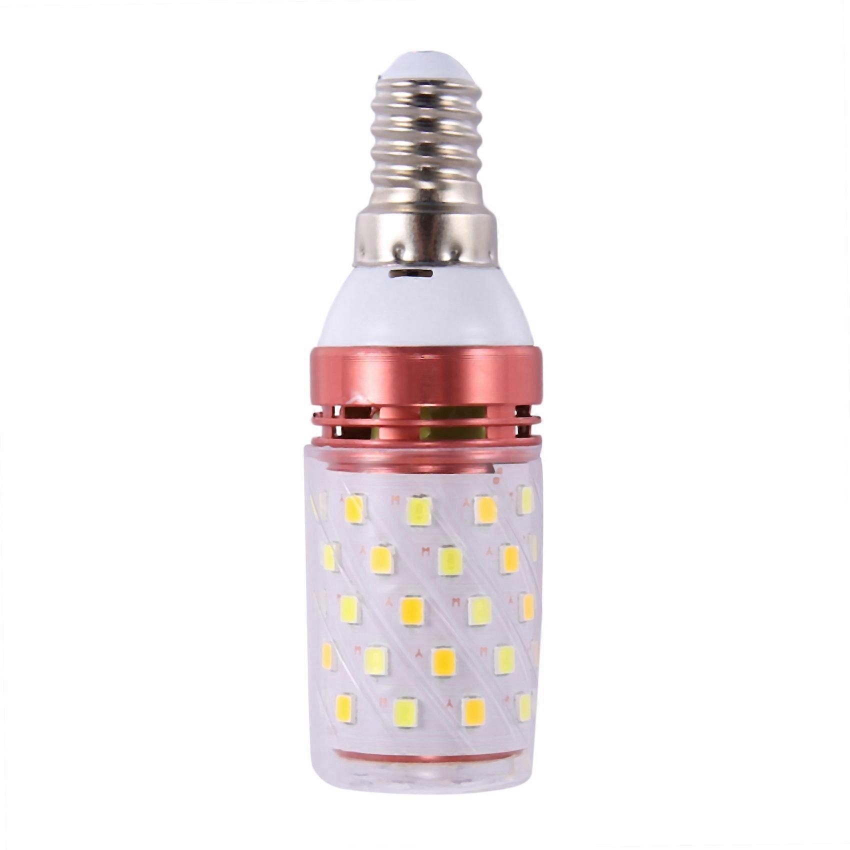 Integrierte E14 Smd-led-lampe, Warmweiß, 3 Farbtemperaturen, 85–265 V Wechselstrom, Hohe Helligkeit, Energiesparend, Kompakte Größe, 12 W