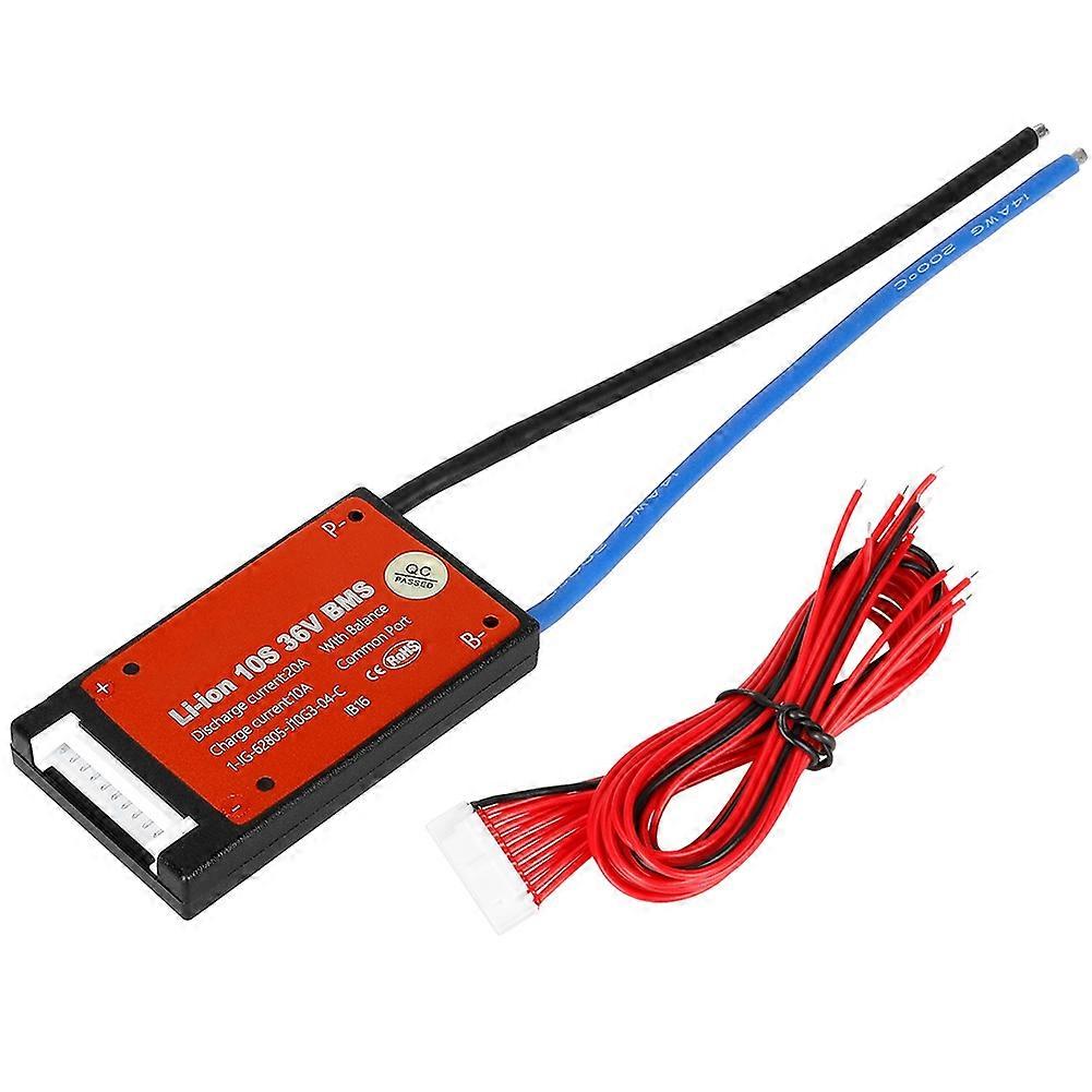 10s 36v 20a Li-ion-akkupack Mit Bms Und Ausgleichsfunktion, Bms-schutzplatine.
