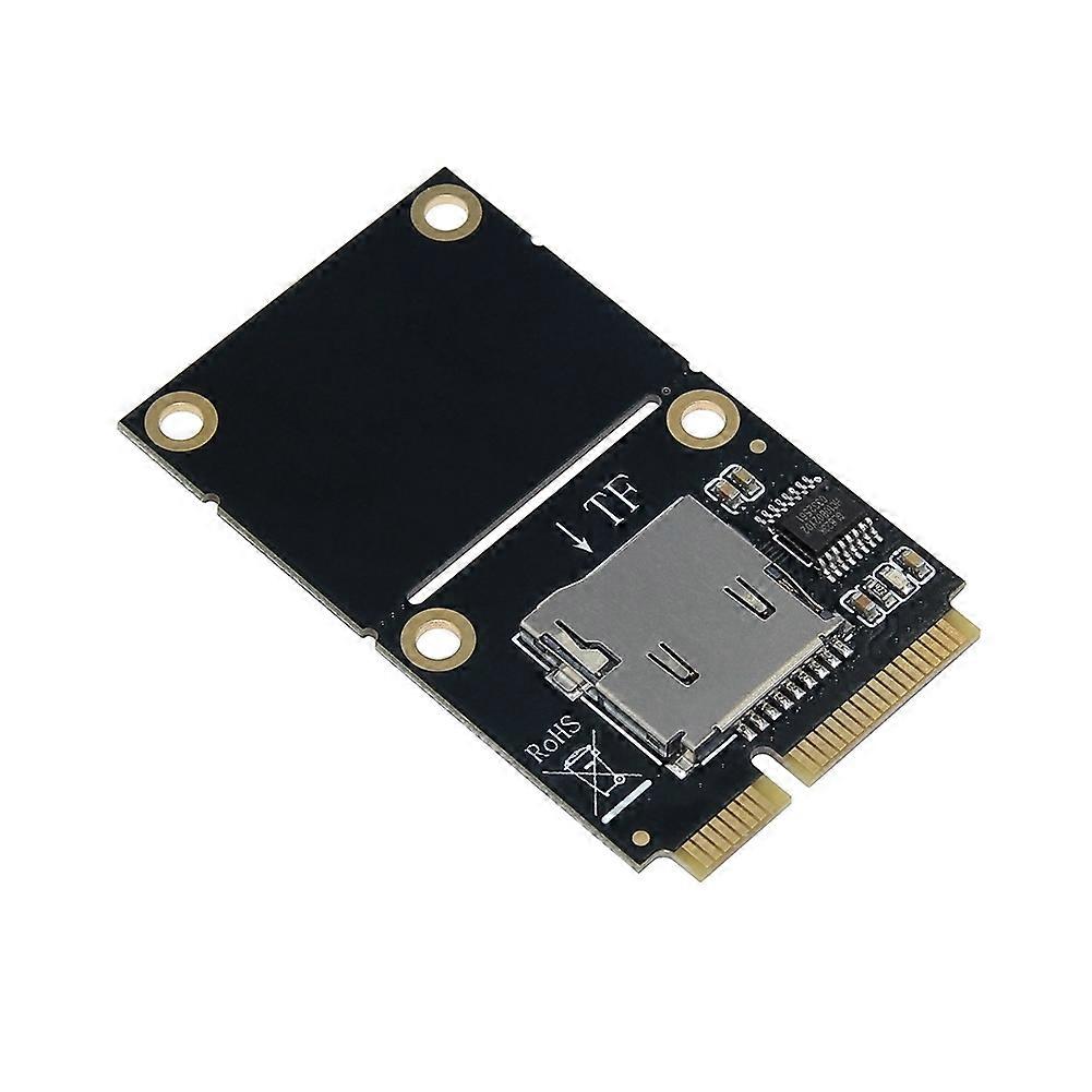 Mini-pcie-zu-tf-speicherkartenadapter Für Laptops, Tf-kartenleser Kompatibel Mit Linux, Windows, Nas Und Routern (volle Bauhöhenunterstützung).