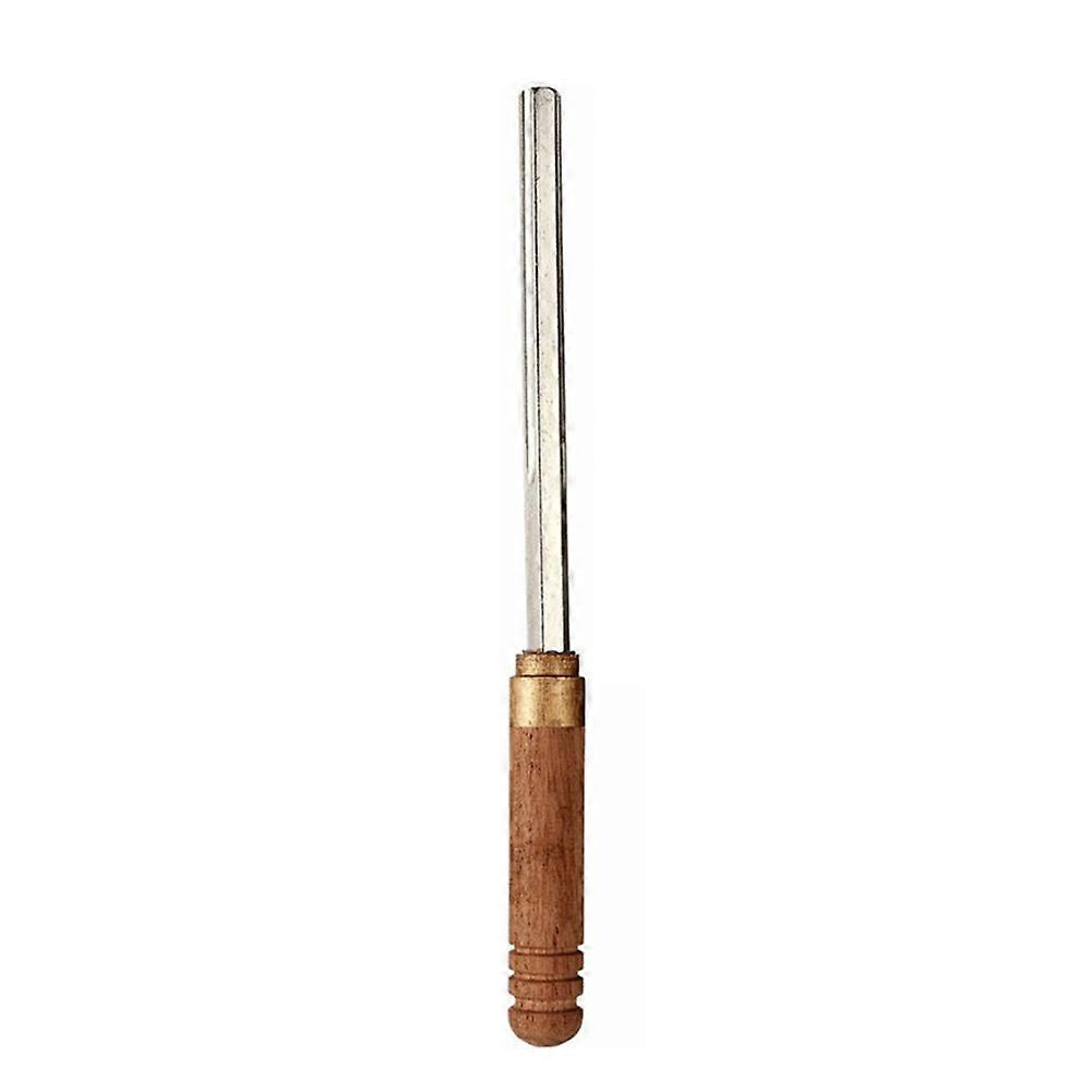 3-in-1 Sechskantfeile Für Gitarrenbünde – Werkzeug Zur Reparatur Und Zum Schleifen Von Musikinstrumentbünden – Holzgriff