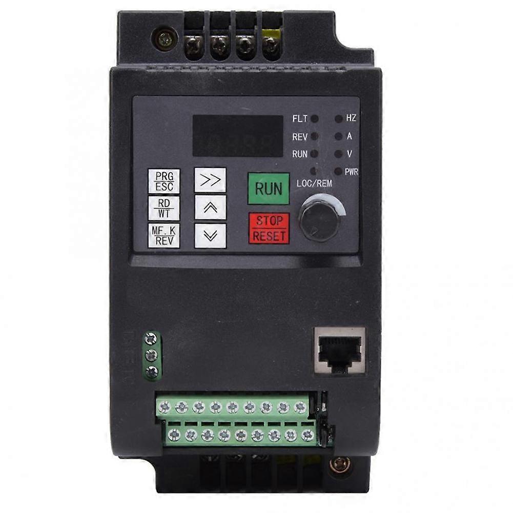 110 V Bis 220 V 0,75 Kw Frequenzumrichter, Motordrehzahlregler, Einphasiger Eingang, Dreiphasiger Ausgang