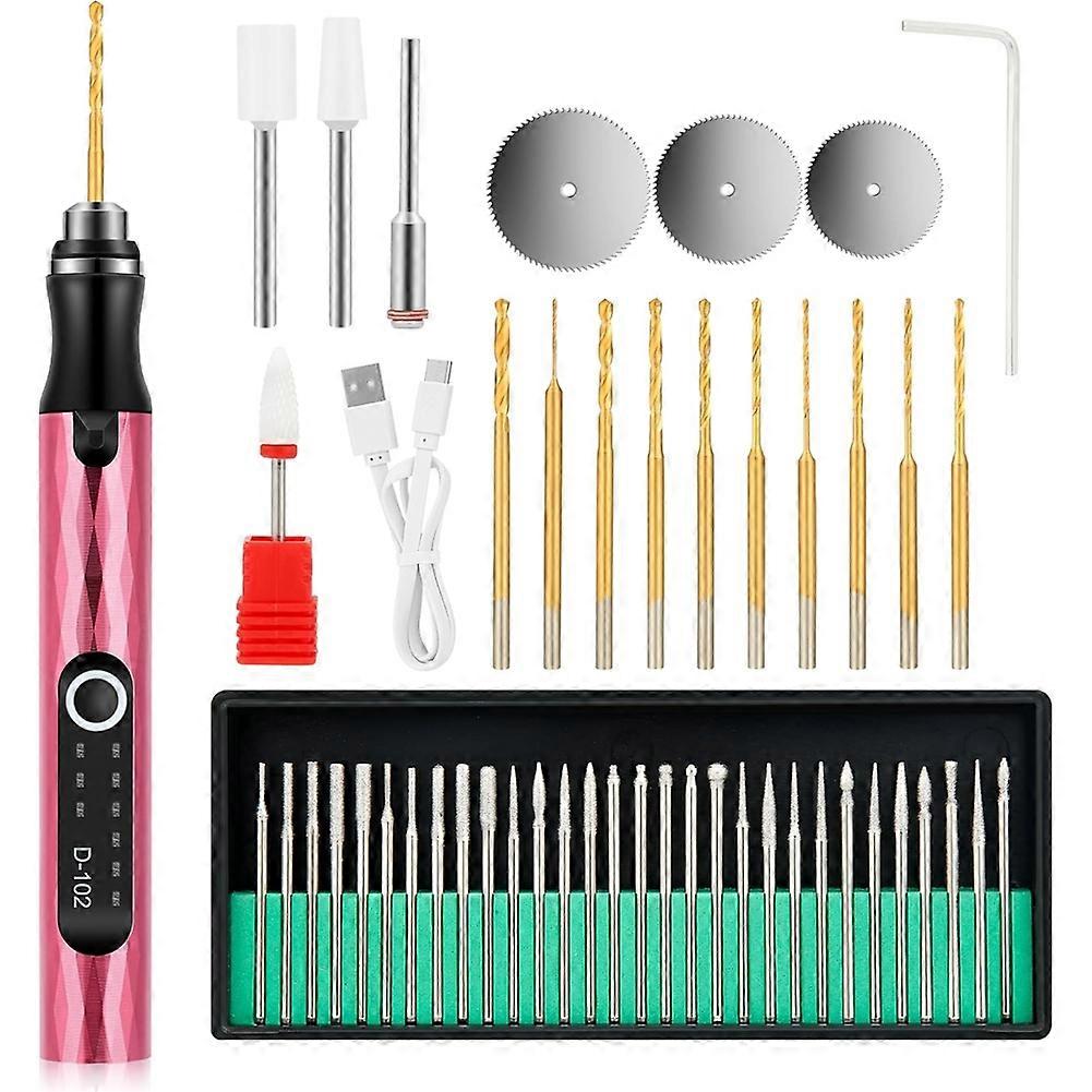 Elektrischer Gravierstift Mit Usb-c-ladefunktion, 3 Geschwindigkeitsstufen, Überlastungsschutz, Für Holz, Metall, Glas, Ideal Für Anfänger
