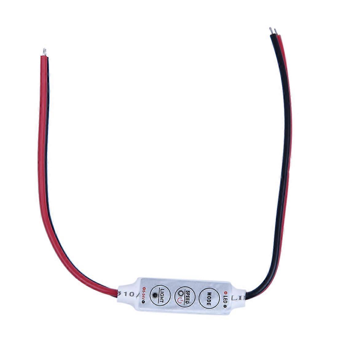 Mini-3-tasten-dimmer Für 3528/5050 Monochrome Led-streifen, 12 V Dc, 144 W
