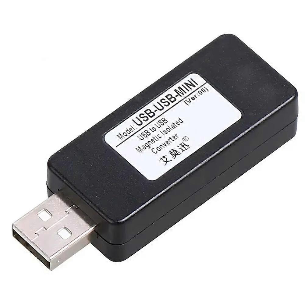 Amsamotion Adum3160 Usb-zu-usb-isolator, Industriequalität, Niedrige Geschwindigkeit, Volle Geschwindigkeit, 12 Mbit/s, Digitaler Dip-schalter (stecker/buchse)