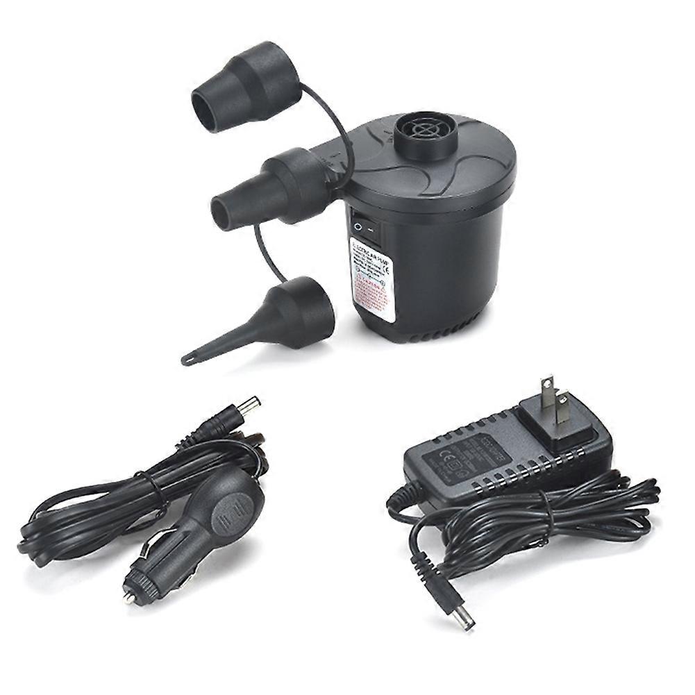 Elektrische 50-w-luftpumpe Mit 3 Düsen Für Vakuum-aufbewahrungsbeutel, Luftmatratzen Und Bojen. Us-stecker.