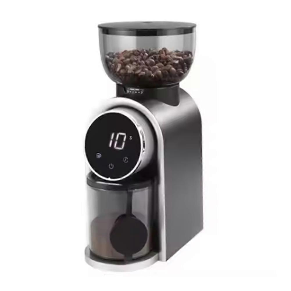 Automatische Elektrische Kaffeemühle Mit Mahlwerk Und Sichtbarem Bohnenbehälter Für Espresso, Kompatibel Mit Amerikanischen Kaffeesorten (us-stecker).