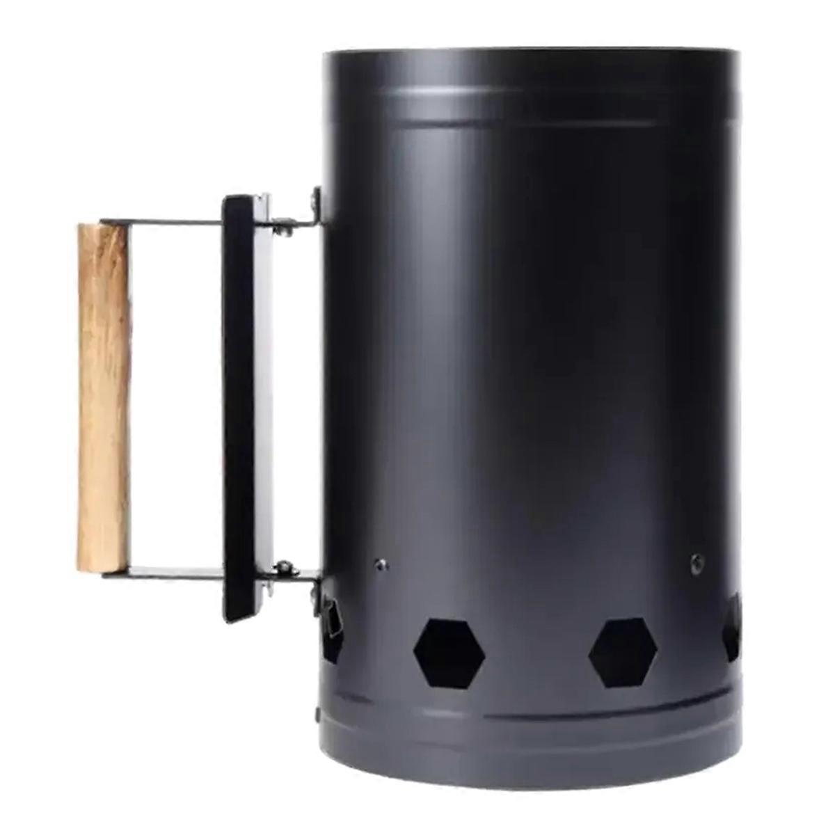 Spark Bucket Holzkohleeimer, Holzkohleeimer, Holzkohle, Grillanzünder, Grillzylinder