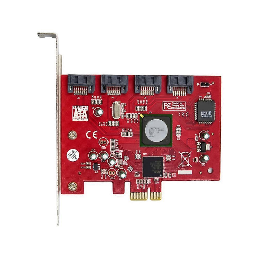 4-port Pci-e X1 Zu Sata 3.0 Raid-kartenadapter Mit Silicon Image Sata 2.0 Iii Konverter Für Erweiterte Speicherlösungen