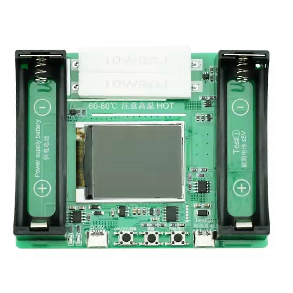 18650 Typ-c Akku-kapazitätstester Mit 1-kanal-lcd-display (mah) – Digitales Lithium-akku-erkennungsmodul