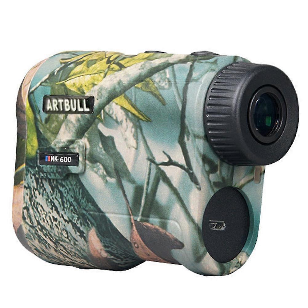 Artbull Nk-600 600-meter-entfernungsmesser In Tarnfarben, Wiederaufladbar Und Wasserdicht, Für Jagd Und Golf, Elektrischer Entfernungsmesser Für Topografische Vermessungen