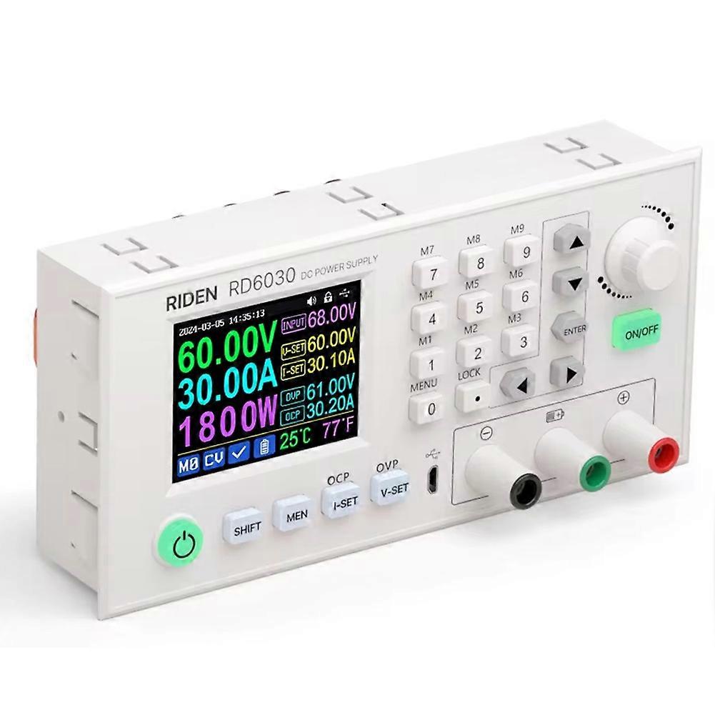 Labornetzteil, Geregelt Durch Einen Einstellbaren Abwärtswandler Rd6030w 60v 30a Dc Mit Batterieladegerät Und 1500w Netzteil