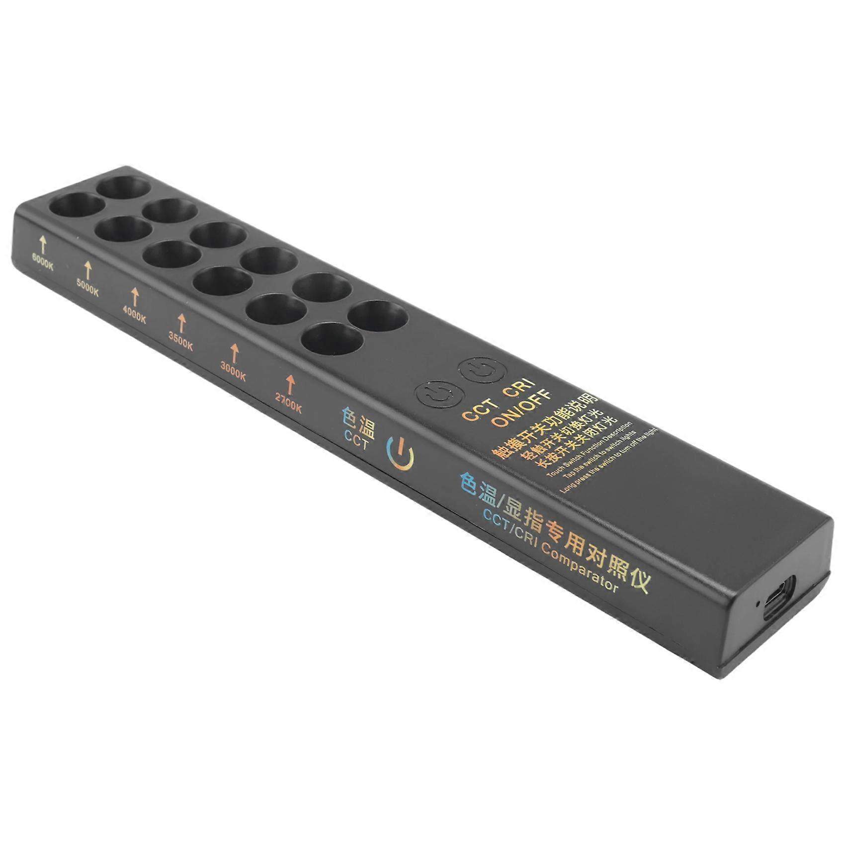 Lichtmesser Mit Bewegungsmelder Und Cct/irc-sensor, Wiederaufladbarer Lithium-akku (usb-c), 2700 K – 6000 K