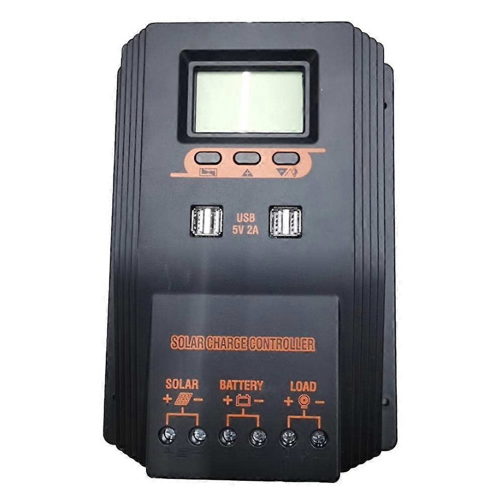 80a Mppt/pwm-solarladeregler, Solarmodulregler, Lcd-bildschirm, Verschiedene Ladesteuerungsmodi