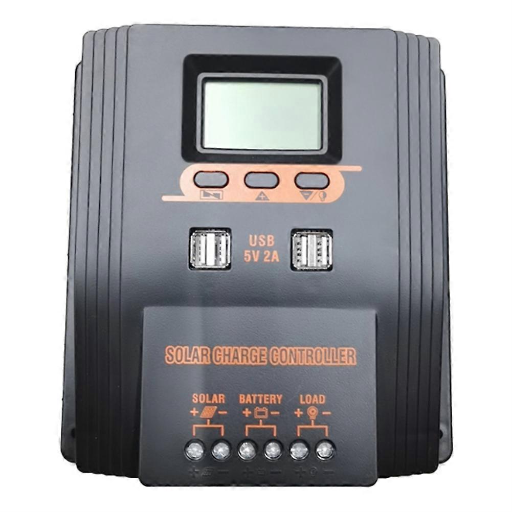 60a Mppt/pwm-solarladeregler, Solarmodulregler, Lcd-bildschirm, Verschiedene Ladesteuerungsmodi