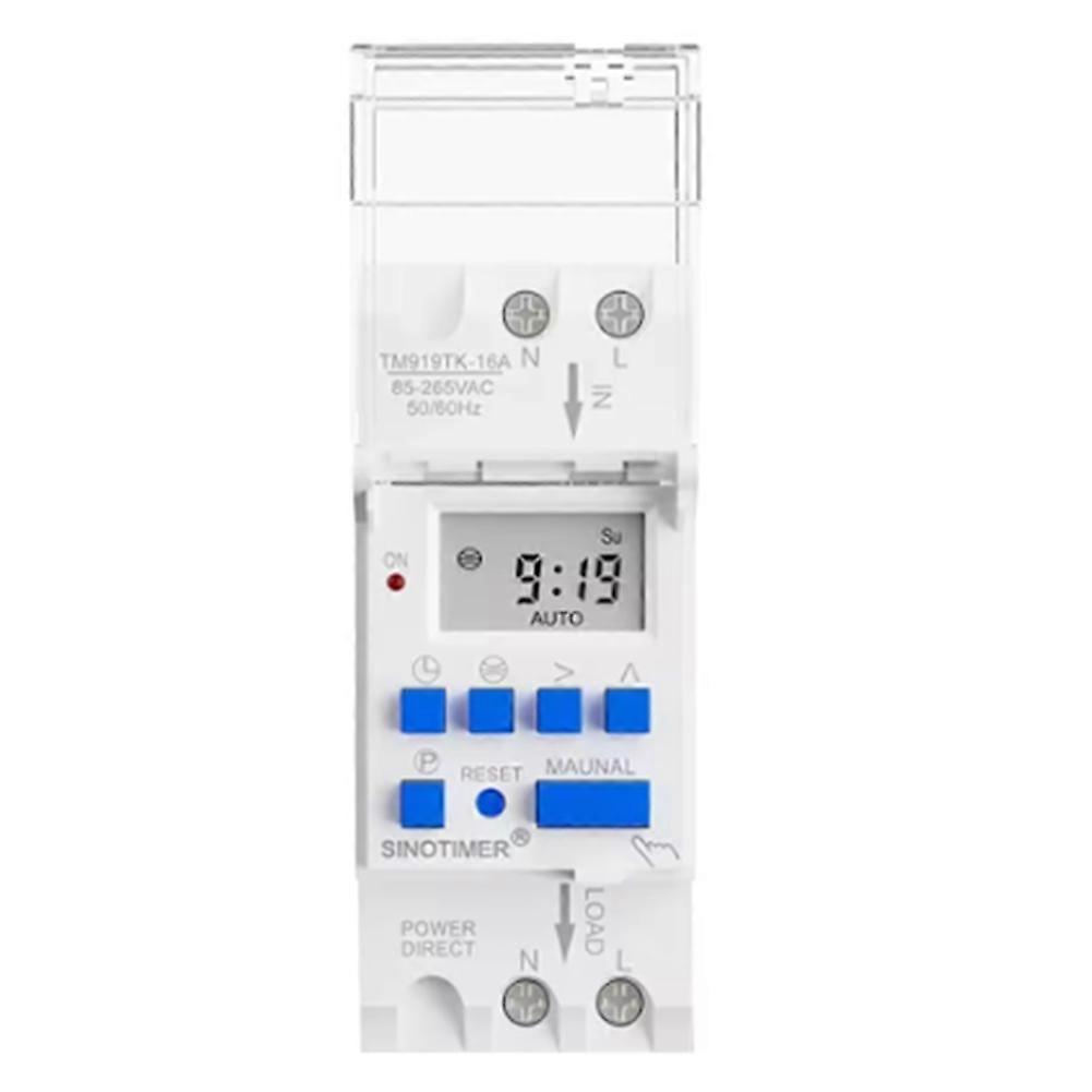 Sinotimer Digitaler Astronomischer Timer Mit Großem Spannungsbereich (85–265 V Ac), 16 A