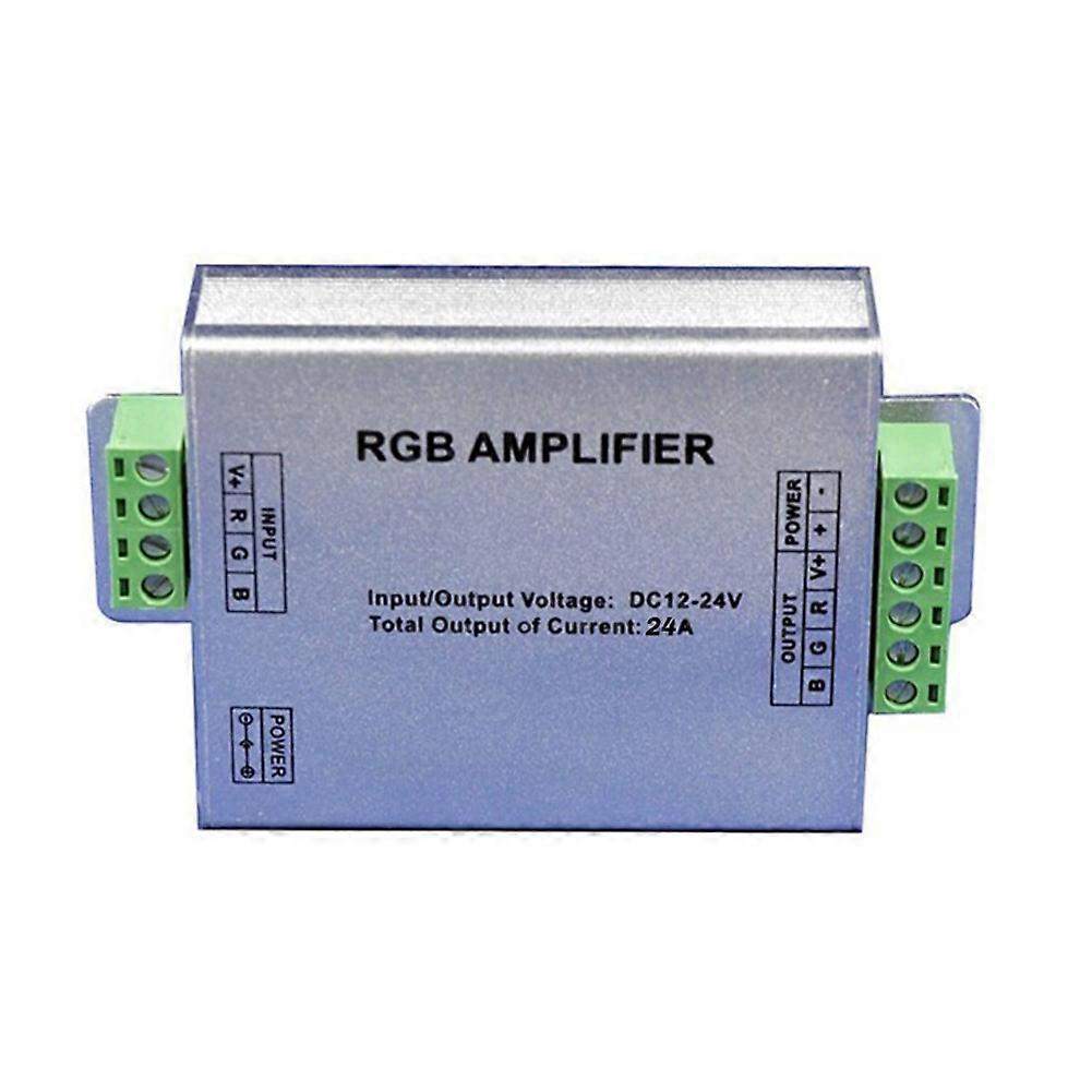 Rgb-dc-controller (12 V/24 V), Drahtloser Ir- Oder Rf-dimmer Für 5050-mehrfarben-led-streifen, 24 A Lichtstärke