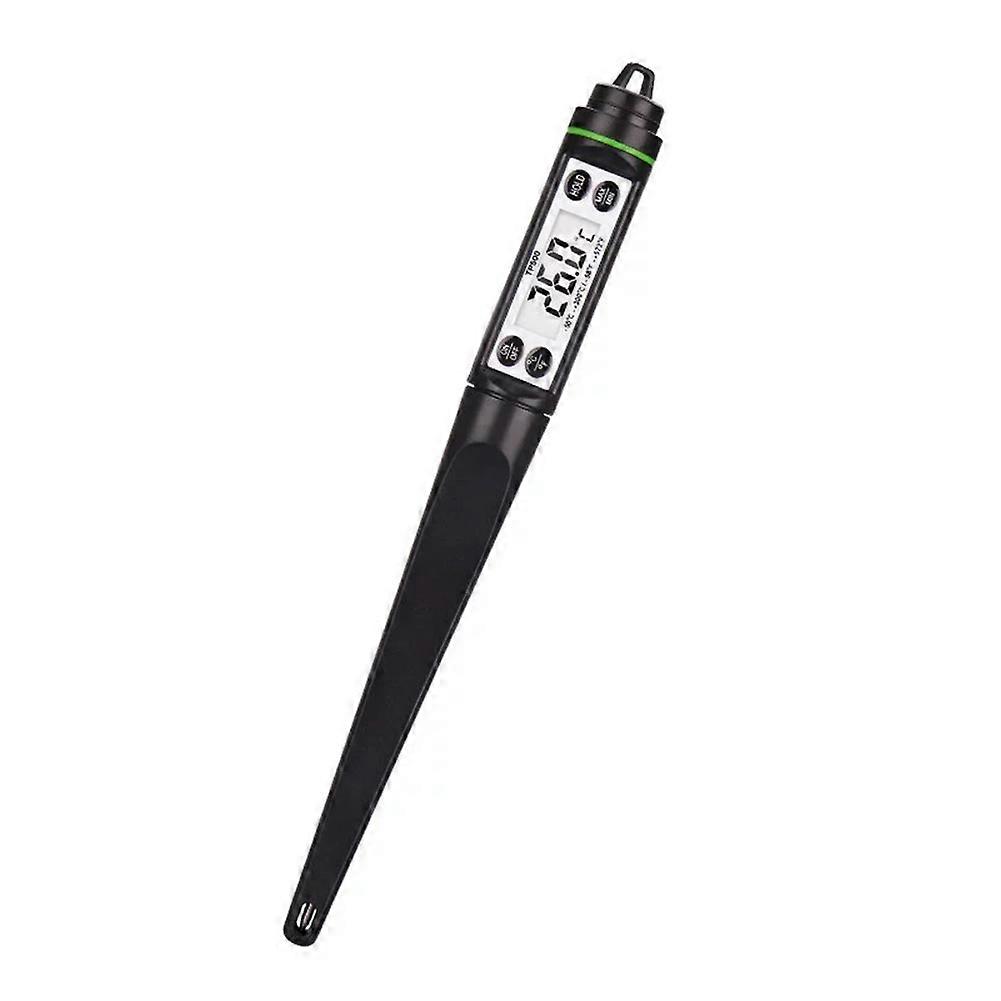Hochpräzises Digitales Lebensmittelthermometer, Elektronisches Taschenthermometer Mit Langer Sonde Zum Kochen, Backen, Für Die Zubereitung Von Milch Und Kaffee.