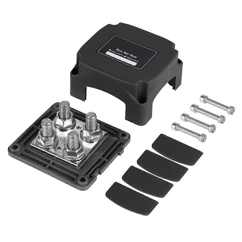 Robuster Elektrischer Verteilerkasten Aus Verzinntem Kupfer Für 400 A Und 48 V Für Fahrzeuge, Wohnmobile, Boote Und Wasserfahrzeuge: Sammelschiene B.