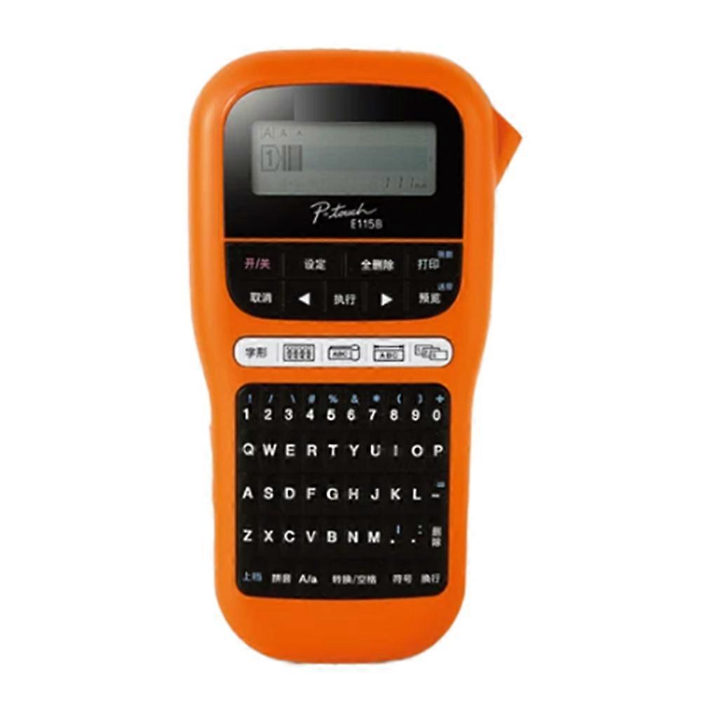 Pt-e115b Etikettendrucker, Tragbarer Selbstklebeetikettendrucker Für Netzwerkkabel, Markiermaschine