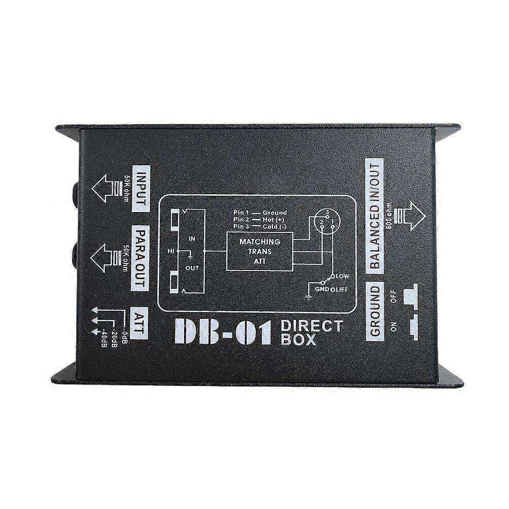Db-01 Di-box, Impedanzwandler, Audio-di-isolator, Professioneller Passiver Di-effekt