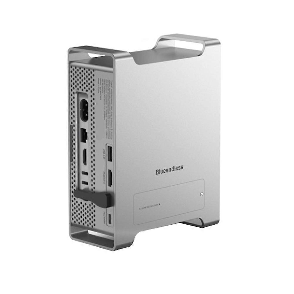 Blueendless Dockingstation Für Mac Mini M4 – Usb 3.2 (10 Gbit/s), Usb 2.0, Sd/tf-kartensteckplätze, M.2 Nvme Ssd-gehäuse, Pc-zubehör