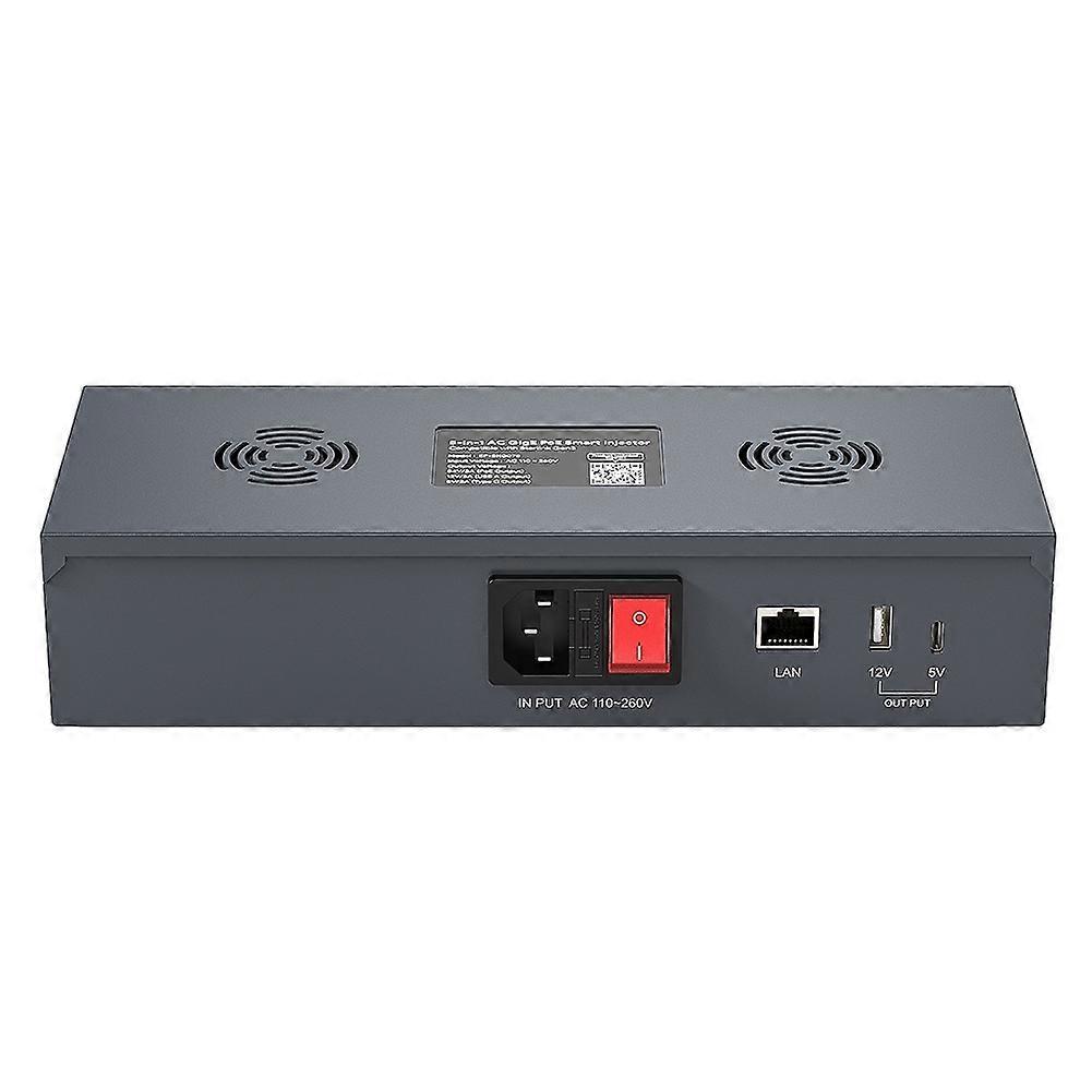 Starlink V3 200w 5-in-1 Poe-injektor, Gigabit-ethernet-schutz Für Die 3. Generation, Kompatibel Mit Us-starlink-anschlüssen.