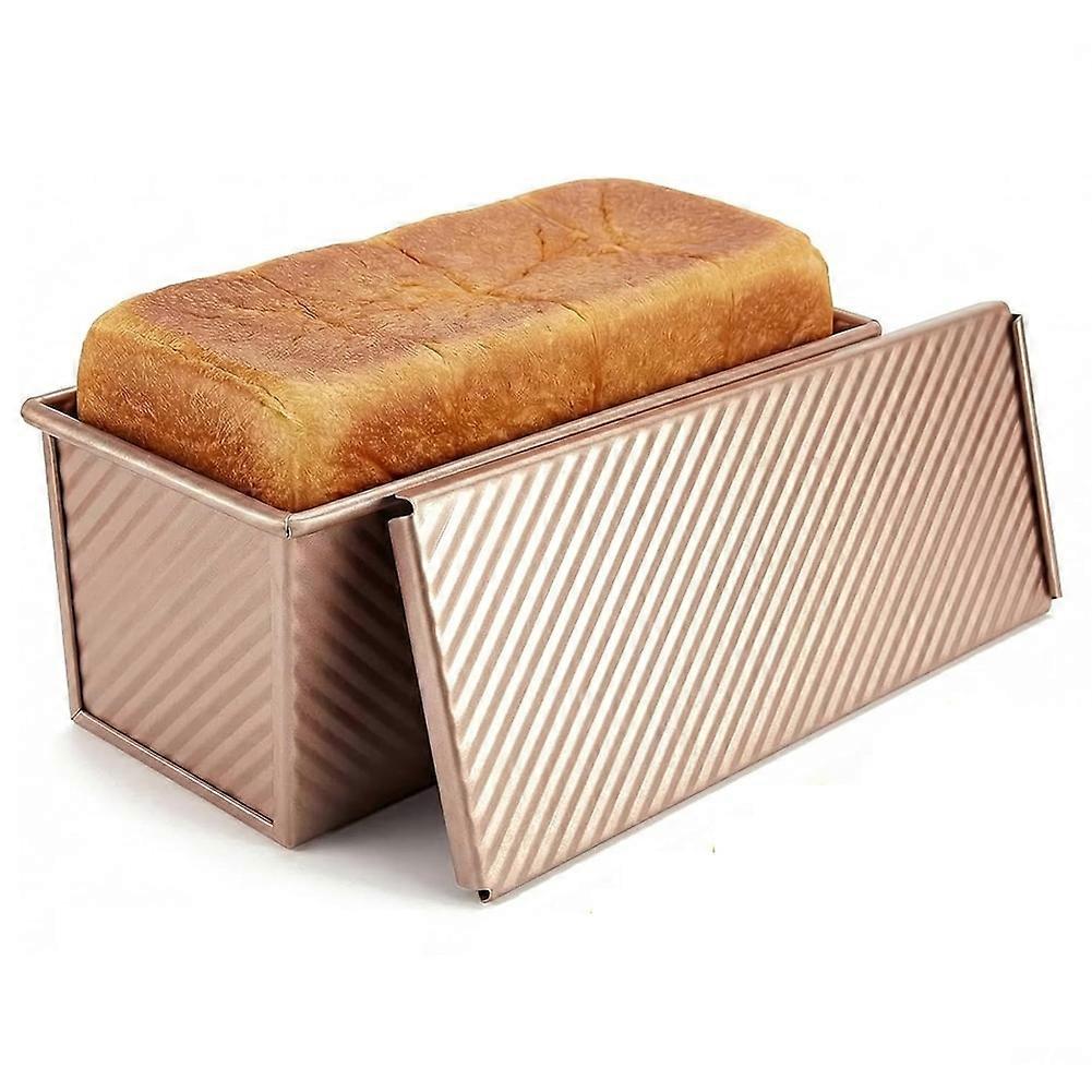 Pullman-brotform Mit Deckel, 33 X 10 Cm, Antihaftbeschichtete Sandwich-kastenform Für Selbstgebackenes Sauerteigbrot