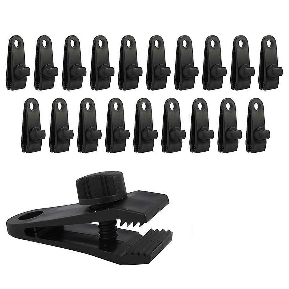 Packung Mit 50 Robusten Planenclips, 8 Cm, Wasserdicht, Für Zelt, Camping, Wohnwagen, Gartenhaus.
