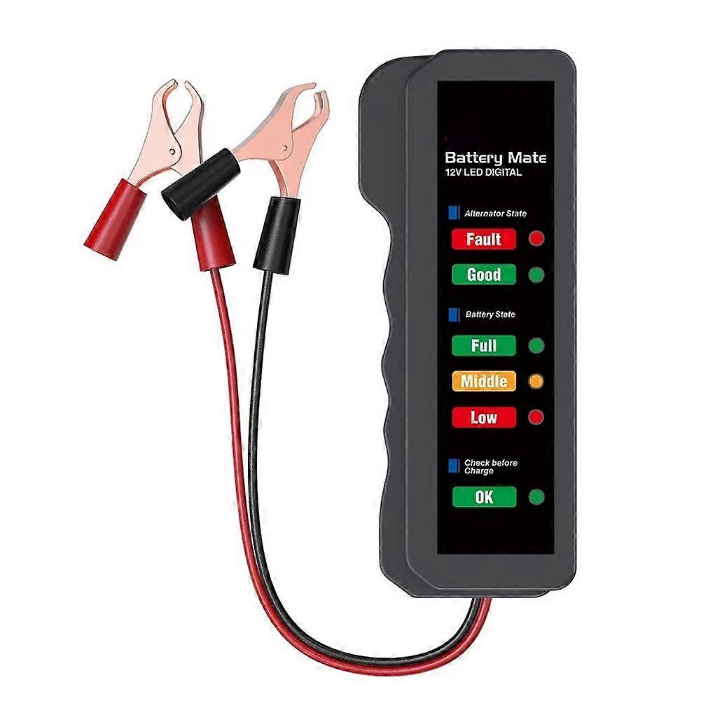 12-v-kfz-batterietester, Lichtmaschinentester, Batterieanalysator Zur Überprüfung Des Lichtmaschinenladesystems