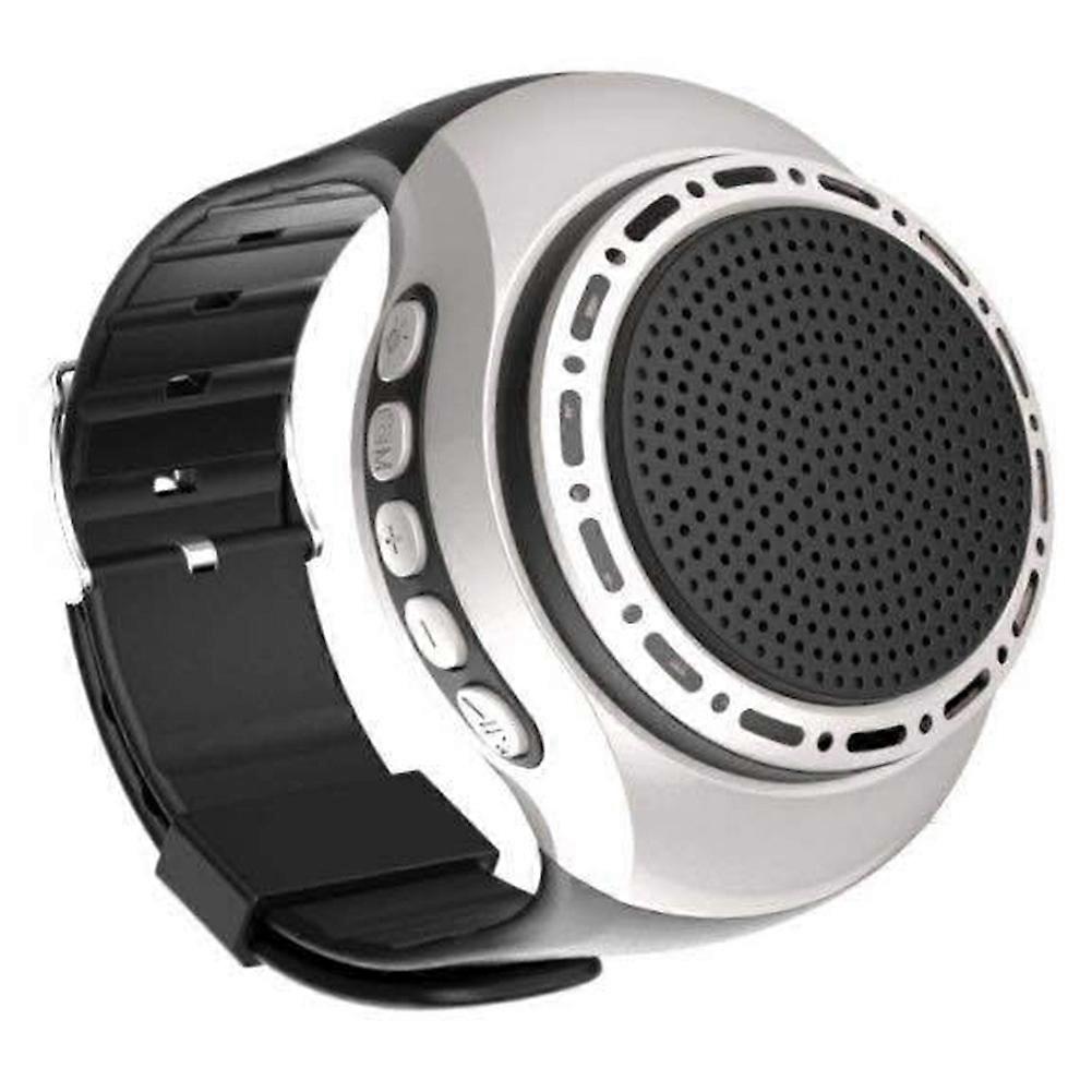 Wasserdichte, Kabellose Smartwatch Mit Tragbarem Bluetooth-lautsprecher Und Extrem Langer Akkulaufzeit Zum Laufen, Wandern Und Radfahren.