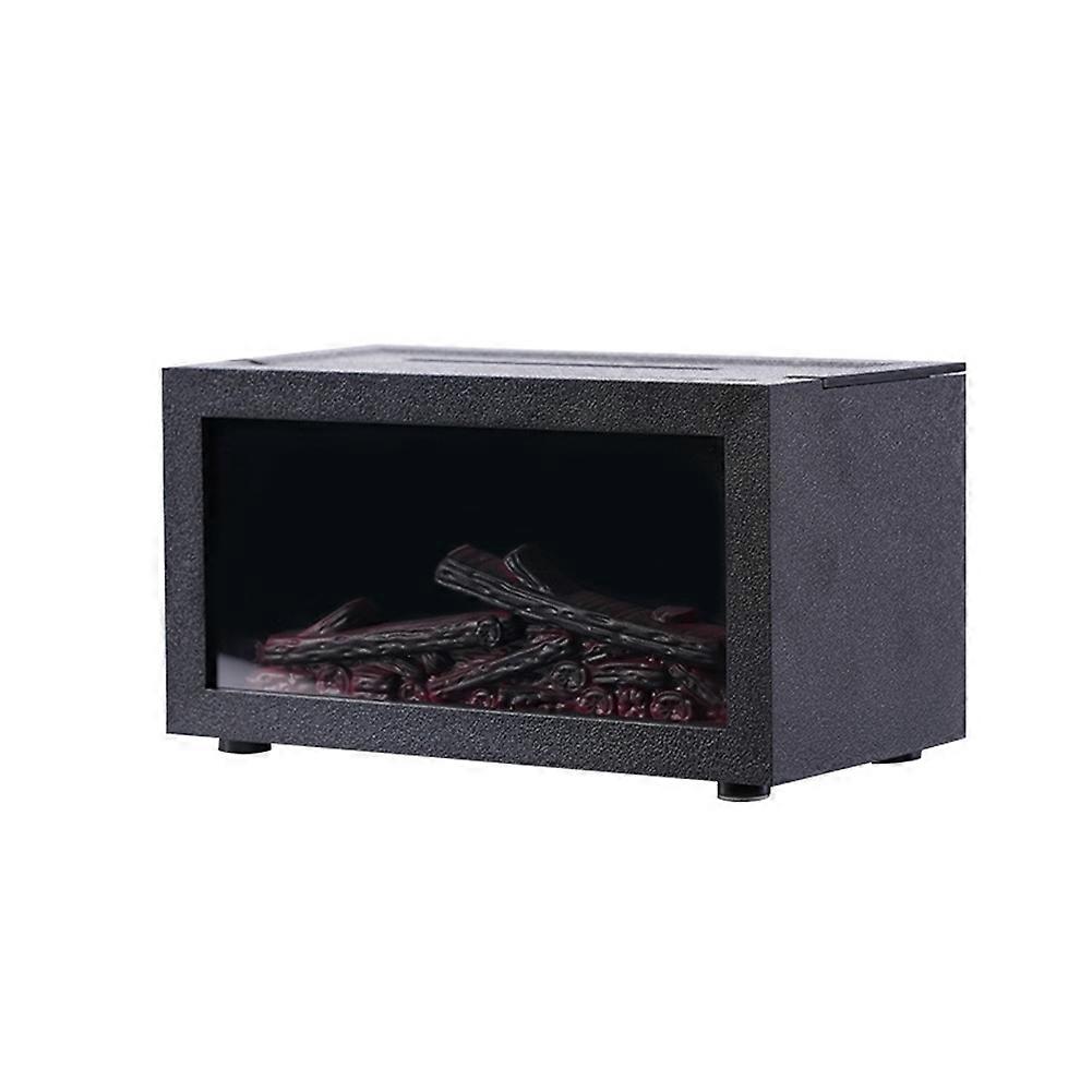 Luftbefeuchter Mit Ätherischen Ölen Und Nachtlicht, Luftbefeuchter Mit Kamin-effekt Im Retro-stil, Aromadiffusor