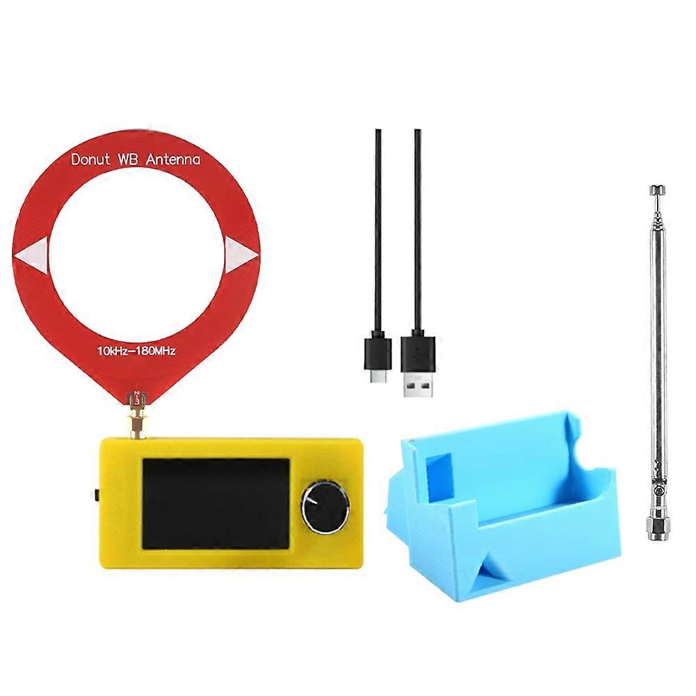 Si4732 Radioempfänger-set + Halterung + 10–180 Mhz Antenne, 1,9-zoll-bildschirm, Fm/am/lsb/usb, Si4732 Mini-kurzwellenradio