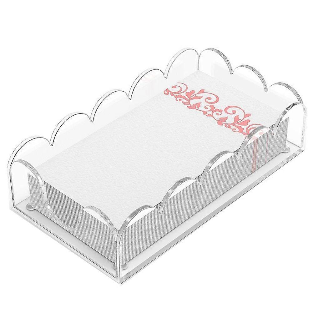 Gästehandtuchablage Aus Transparentem Acryl – Elegantes Design Für Bad, Küche Und Veranstaltungen