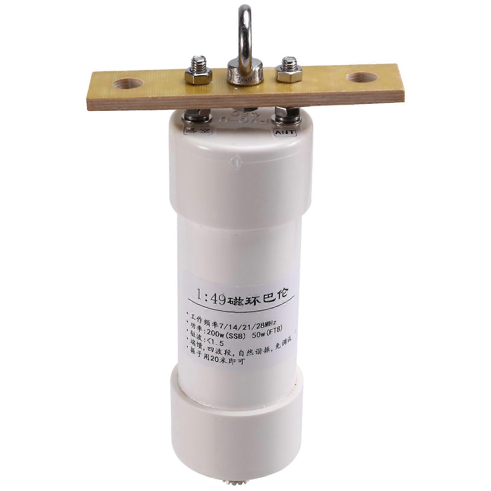 1:49 Balun 200w Impedanztransformator Für Hf-kurzwellenantennen, Endgespeiste Ssb-antenne Für Verbesserten Signalempfang