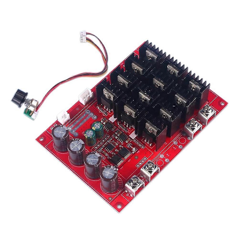 3000-w-gleichstrommotor-drehzahlregler, Industrietaugliches Led-drehzahl- Und Dimmmodul, 12-v-/24-v-/48-v-drehzahlschalter, 60 A