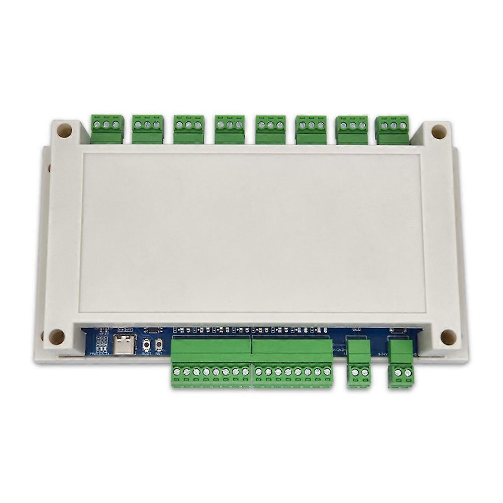Esp32 Rs485 Modbus 8-kanal-relaismodul Mit Gehäuse, Kompatibel Mit 9-24 V, Usb-c, Wi-fi Und Bluetooth.