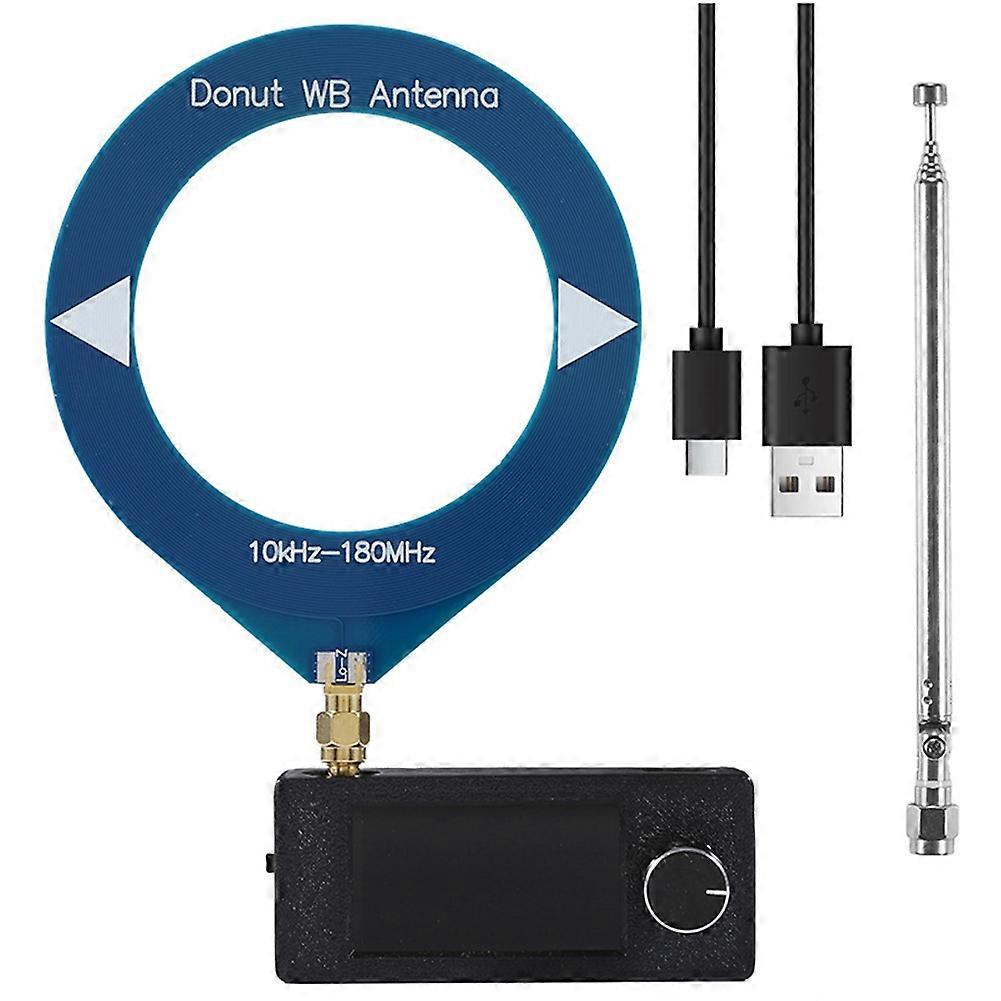 Si4732 Mini-tragbares Radio Fm/am/lsb/usb 10 Khz-180 Mhz Hf Sw Mw Vhf Mit 1,9-zoll-ips-bildschirm
