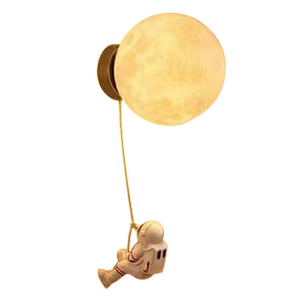 Kreative Astronauten-wandleuchte, 3d-gedruckter Lampenschirm, Led, Für Schlafzimmer Oder Kinderzimmer.