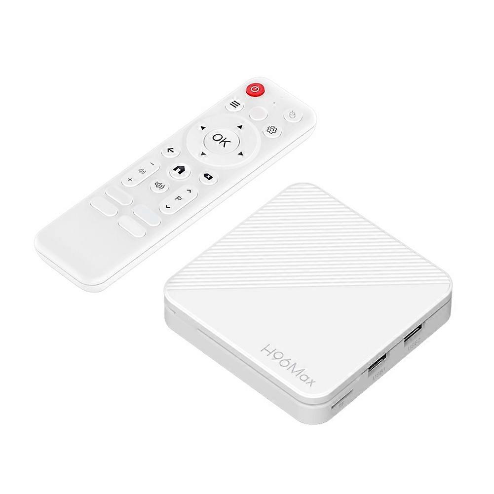 H96 Max H313 Smart-tv-box Mit Android 14, Dualband-wlan 6, Bluetooth 6.0, 2 Gb + 8 Gb Videoplayer, Plug-in Smart-set-top-box