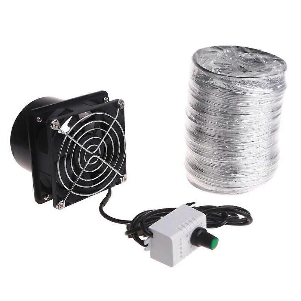 Rauchabzugsventilator Mit Abluftkanal, Usb-anschluss, Einstellbarer Geschwindigkeit, Rauchabsorber-zubehör D