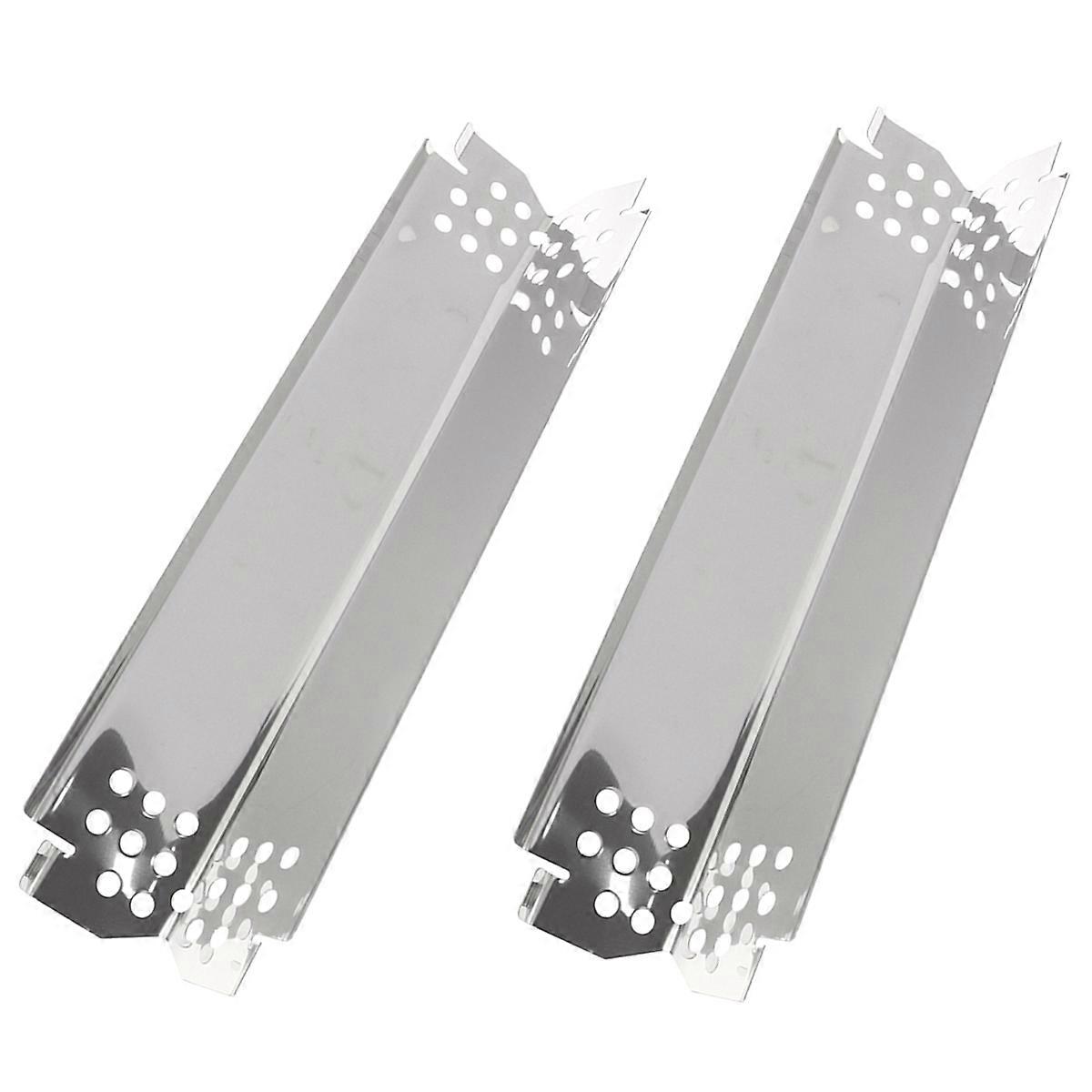 Set Mit 2 Universellen Hitzeschutzblechen Aus Edelstahl Für Grills, Brenner Und Kochplatten.