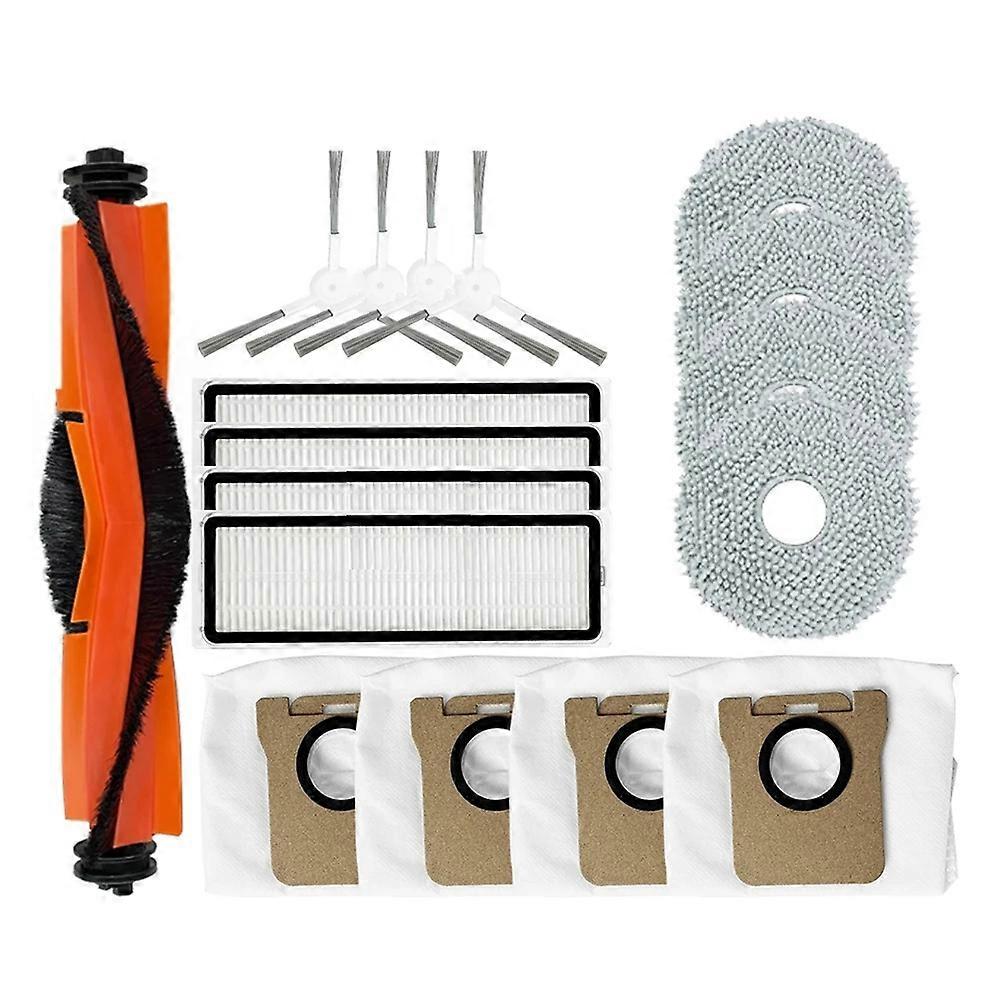 Ersatzteile Für Den Xiaomi X20+ / X20 Plus Saugroboter: Hauptbürste, Hepa-filter, Reinigungstuch Und Staubbeutel.