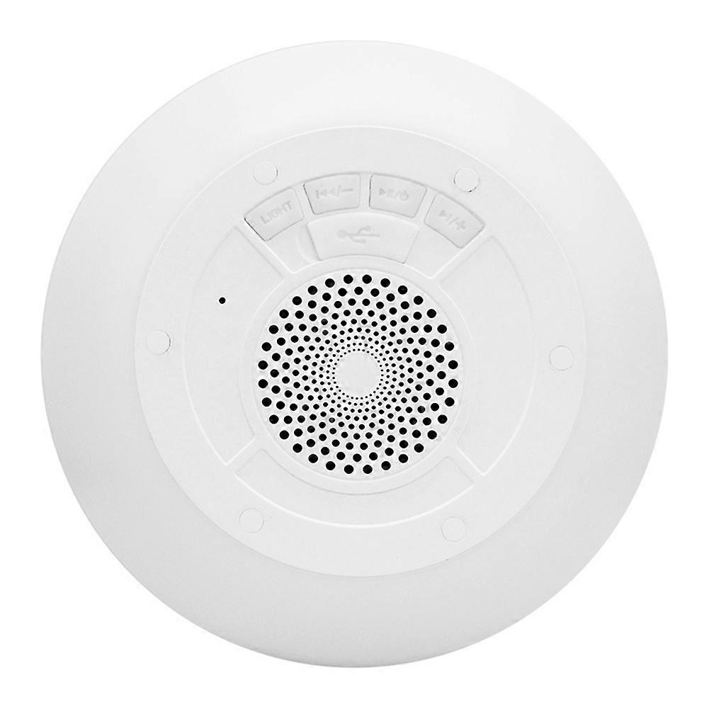 Ipx7 Wasserdichter Bluetooth-duschlautsprecher, Schwimmfähig Für Den Pool, Mit Mikrofon, 1200 Mah Akku, Rgb-beleuchtung Und Stereoklang Für Das Badezimmer.