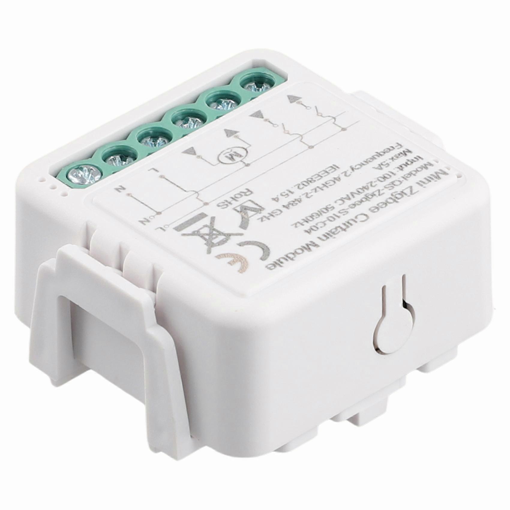 Mini C04 Smart-modul Für Zigbee-lichtvorhangdimmer, Leitungsschutzschalter Und Zero Fire Smart-schalter.