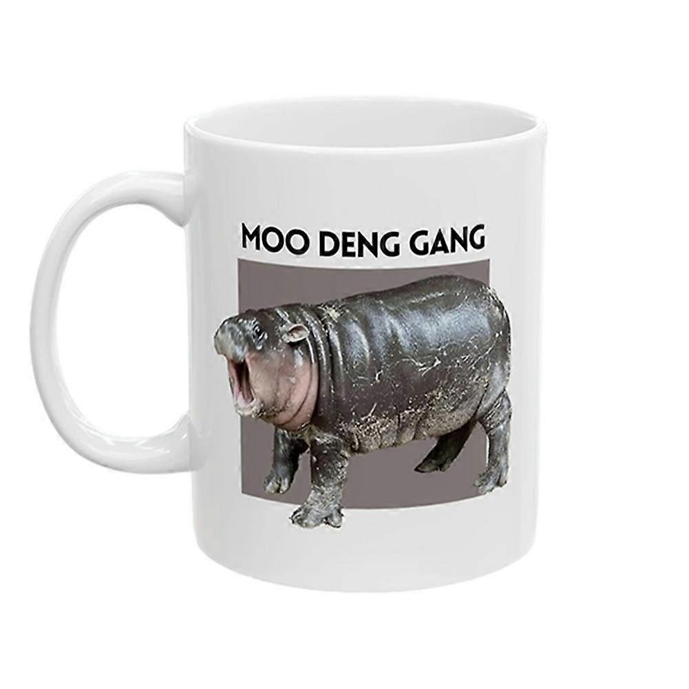 Nilpferd-tasse, 325 Ml (11 Oz), Keramik, Kaffee-/milchbecher, Niedliche Kaffeetasse, Frühstückstasse Mit Einem Entzückenden Nilpferd, Schreibtischdekoration Für Kinder Und Erwachsene, Teetasse